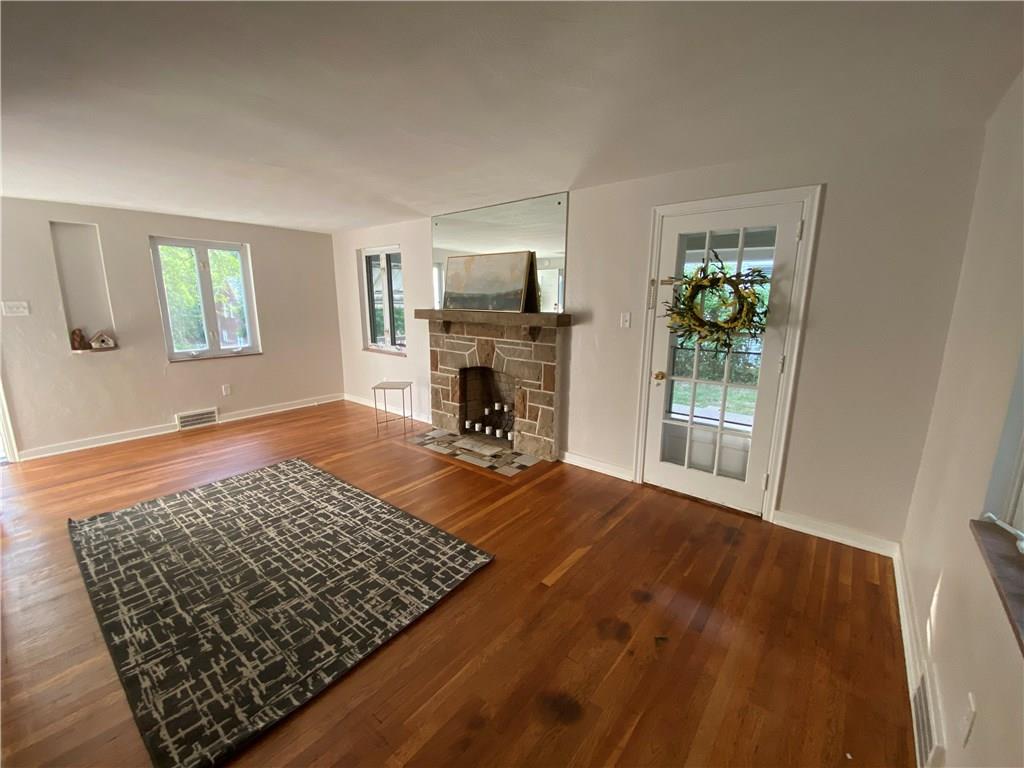 615 Kelso Road Pittsburgh, PA 15243 - Photo 4 of 25 Full of charm details...3 windows and glass door bring in loads natural light