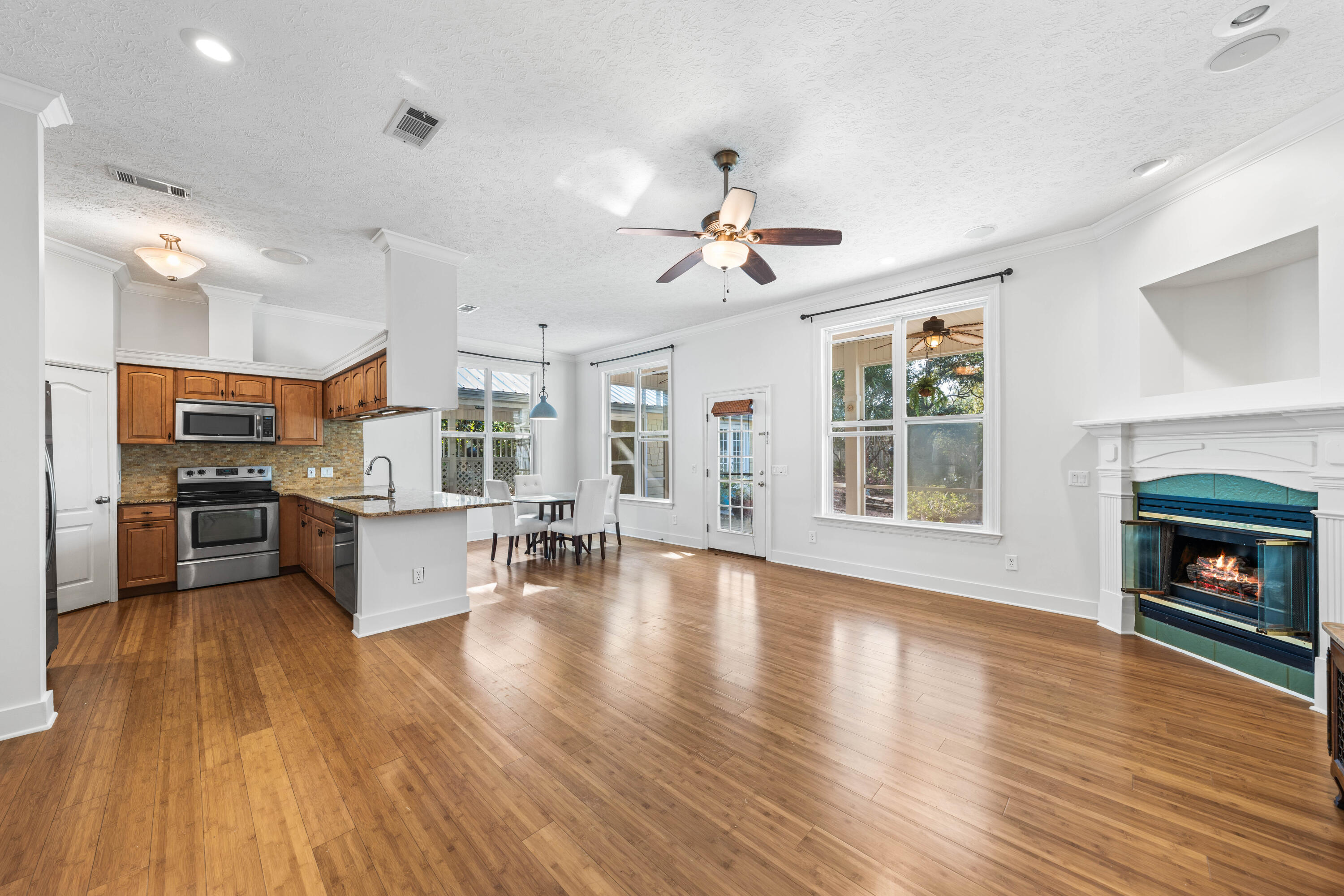 281 Seabreeze Circle Inlet Beach, FL 32461 - Photo 34 of 34 Open floor plan w/ bamboo floors