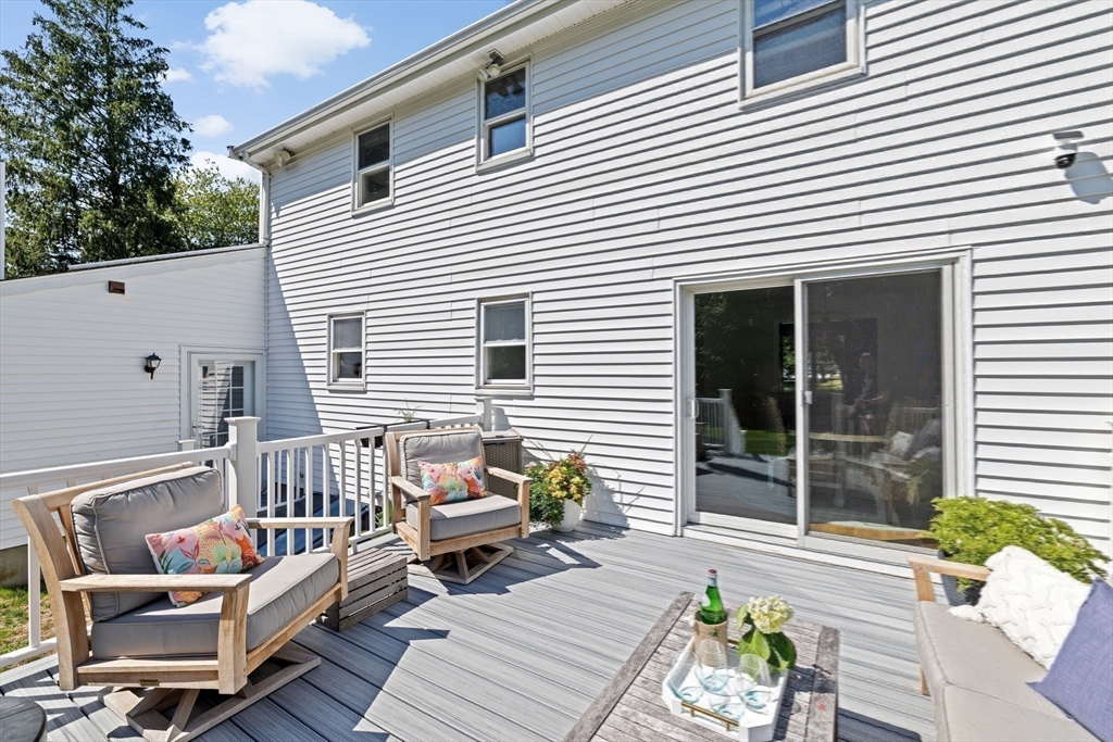 46 Brookwood Road Hanover, MA 02339 - Photo 29 of 41 a view of a patio on the deck