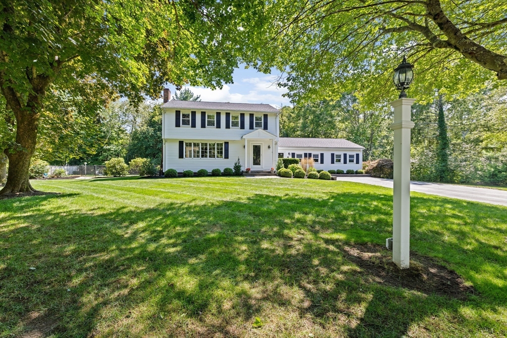 46 Brookwood Road Hanover, MA 02339 - Photo 40 of 41 a view of a house with a big yard