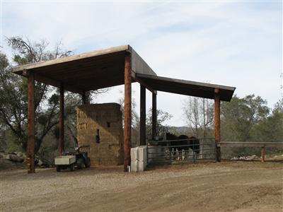 20164 Nicholas Road Prather, CA 93651 - Photo 57 of 67 Hay storage and covered corral area for the horses