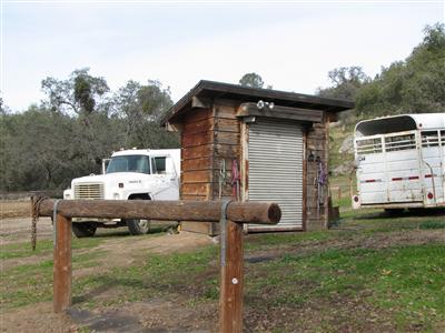 20164 Nicholas Road Prather, CA 93651 - Photo 58 of 67 Rustic tack room with stout hitch rack