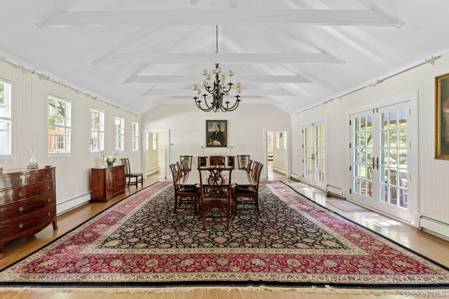 62 Cove Neck Road Cove Neck, NY 11771 - Photo 5 of 25 Formal Dining Room with Adjacent Patio