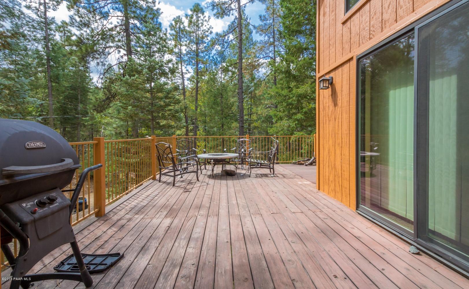 2990 Bluff Road Prescott, AZ 86303 - Photo 15 of 17 Spacious Front Deck
