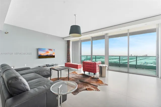 a outdoor living space with furniture