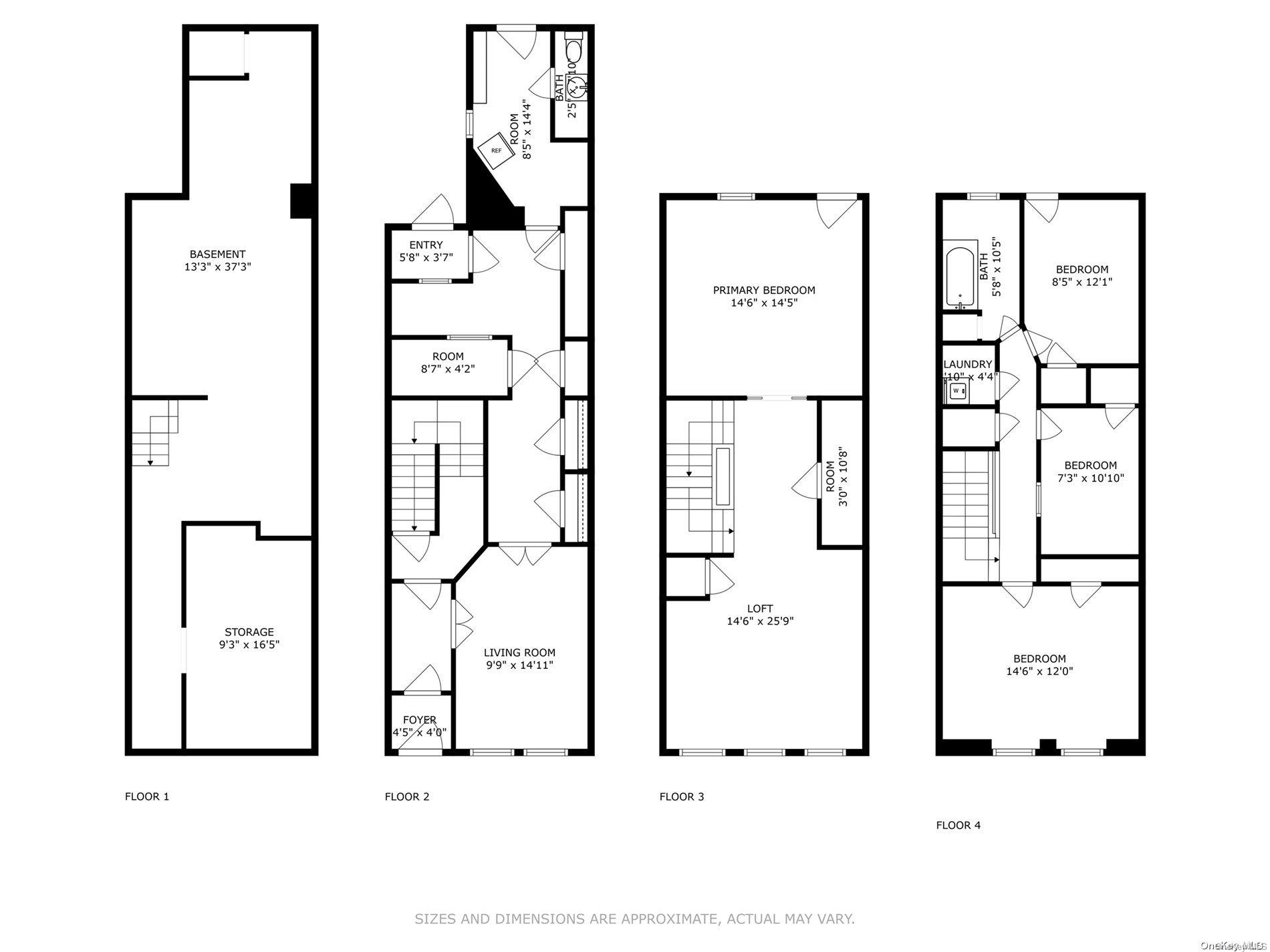 430 East 136th Street Bronx, NY 10454 - Photo 3 of 3 a picture of a floor plan