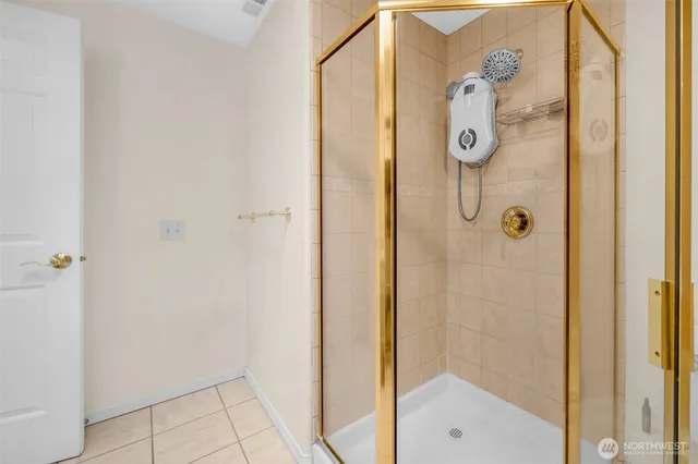 a backyard of a house with seating space