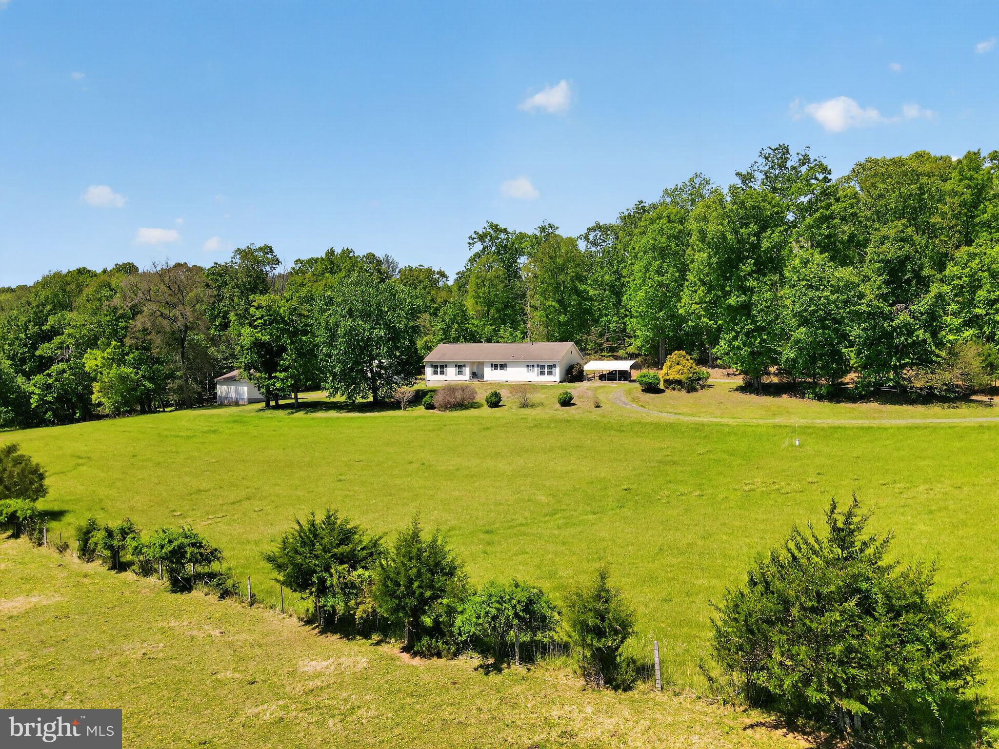 178 Lizzie Mills Road Castleton, VA 22716 - Photo 1 of 40 a view of a large body of water with lawn chairs and large trees