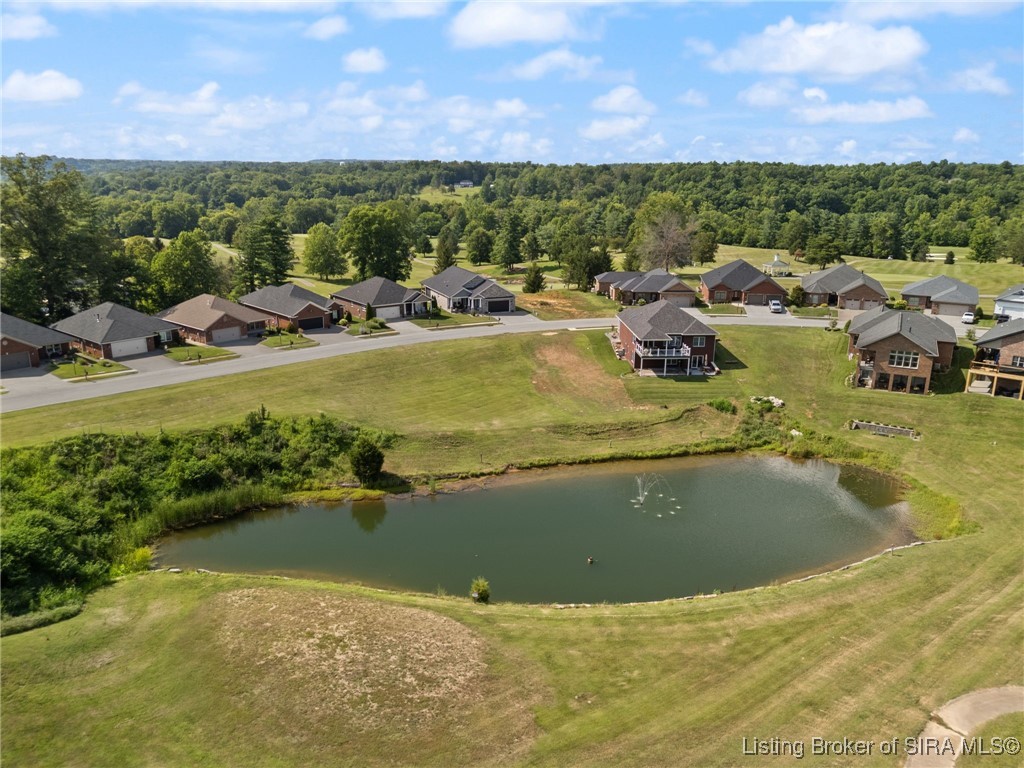 Old Capitol Ridge Northeast Corydon, IN 47112 - Photo 6 of 13 Lot is between the 2 houses on the lake side of the road
