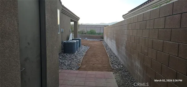 a view of a balcony