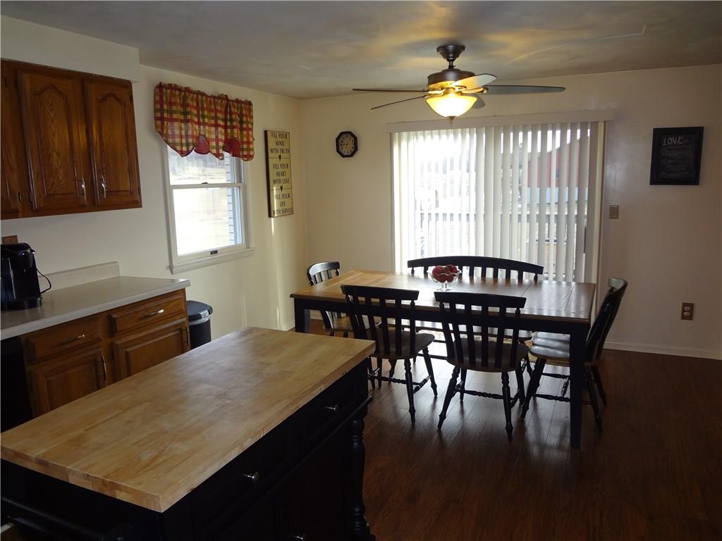 167 Town Country Road Vanderbilt, PA 15486 - Photo 7 of 25 Open Dining Room area has access to the large Side Deck.
