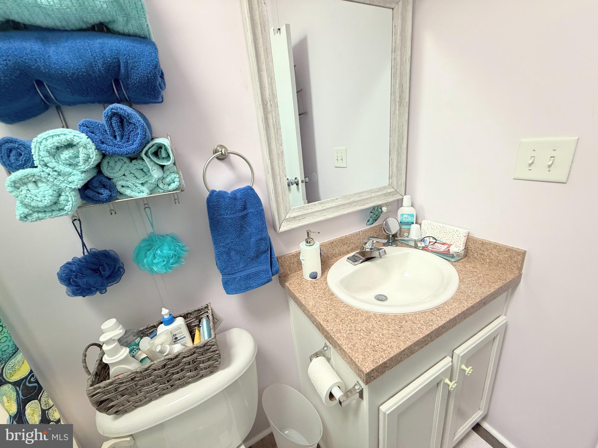 34488 Easy Street, Unit E810 Long Neck, DE 19966 - Photo 31 of 55 a bathroom with a sink and a mirror