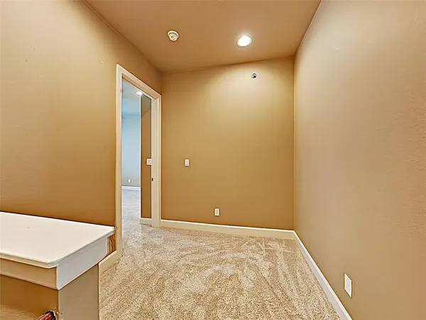 a view of empty room