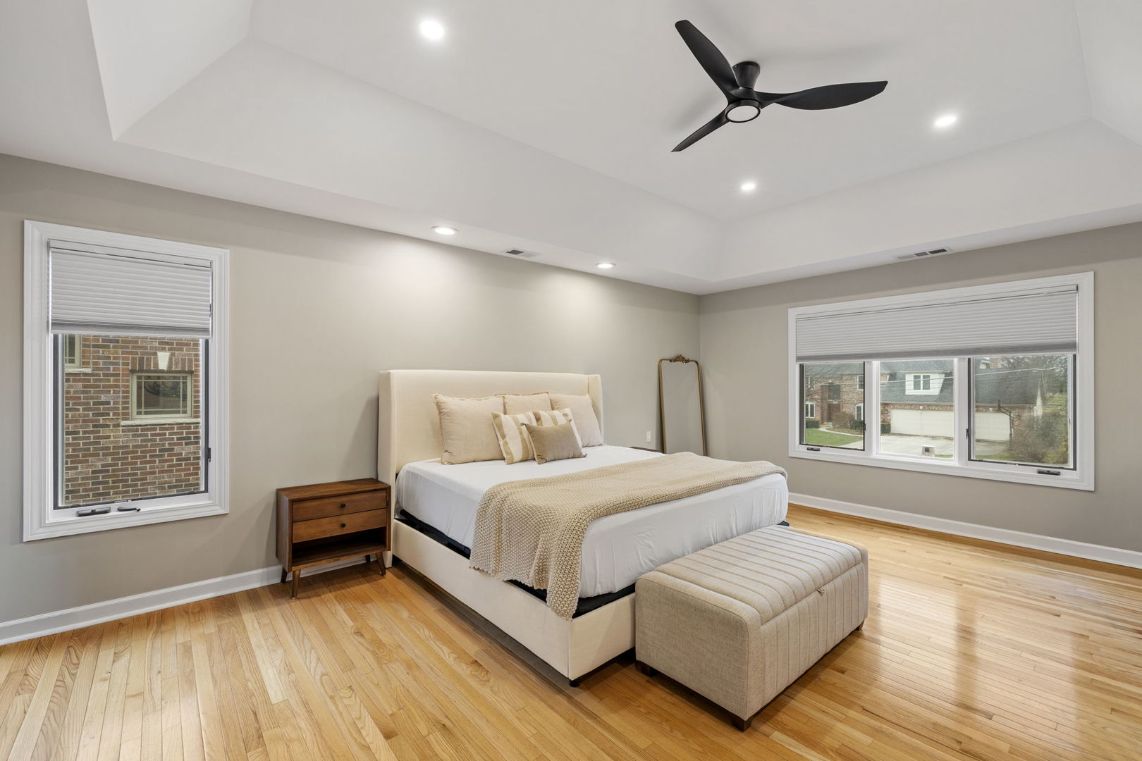 1203 North Burning Bush Lane Mount Prospect, IL 60056 - Photo 15 of 29 a spacious bedroom with a bed and a large window