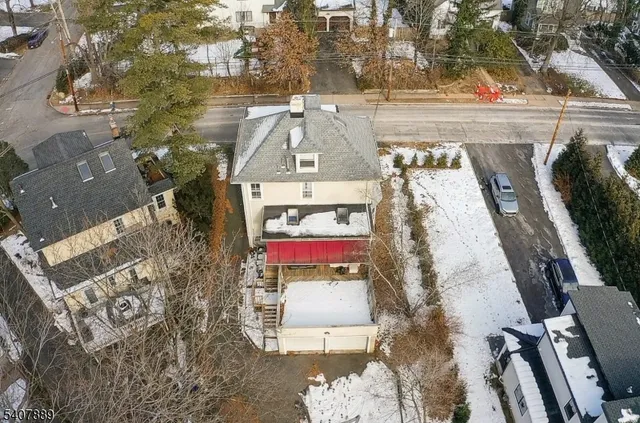 a picture of a tree in front of building