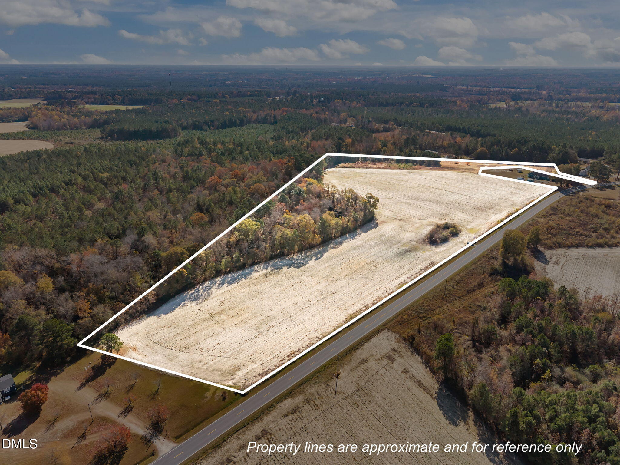 a view of a back yard of the house