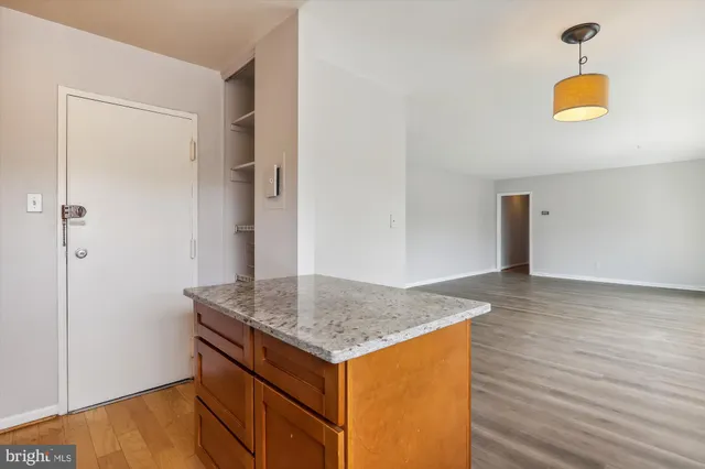 wooden floor in a gallery