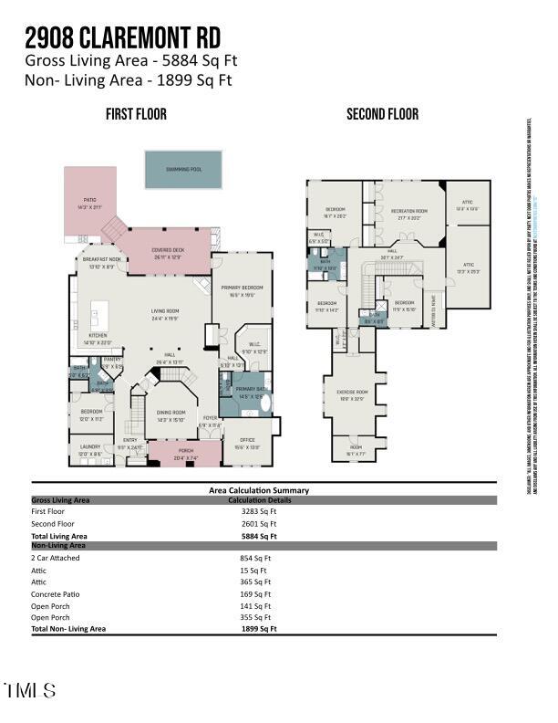 2908 Claremont Road Raleigh, NC 27608 - Photo 7 of 46 2809 Claremont Drawing