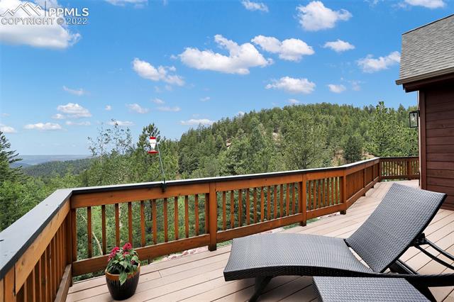 630 Homestead Road Divide, CO 80814 - Photo 26 of 50 Outdoor Lounging Just Off Primary Suite!