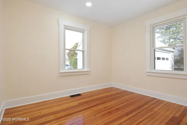 a view of a kitchen and window