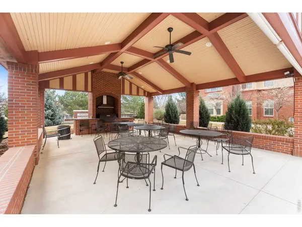 a front view of a house with entertaining space