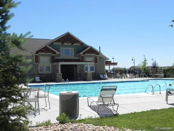 a house view with a outdoor space