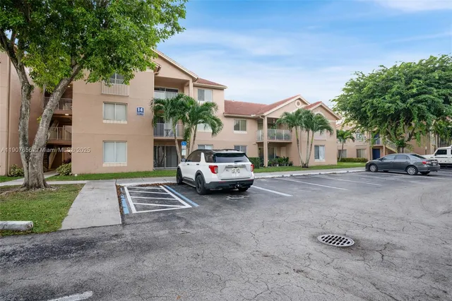 a car parked in front of a house