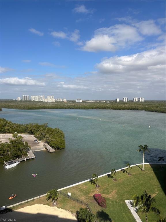 15 Bluebill Avenue, Unit 1006 Naples, FL 34108 - Photo 3 of 25 Water view featuring nearby urban area