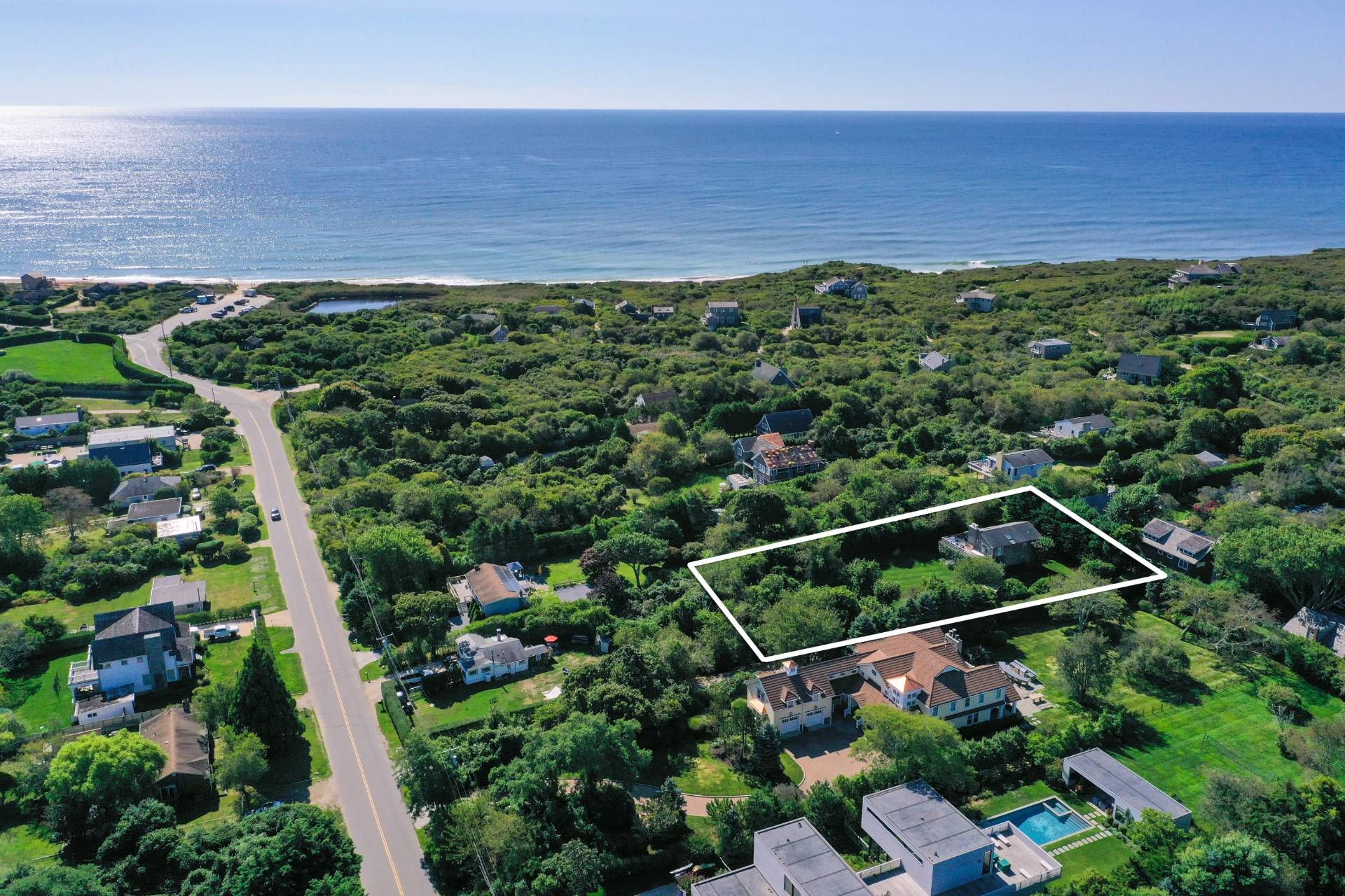 28 Ditch Plains Road Montauk, NY 11954 - Photo 2 of 30 a view of a yard