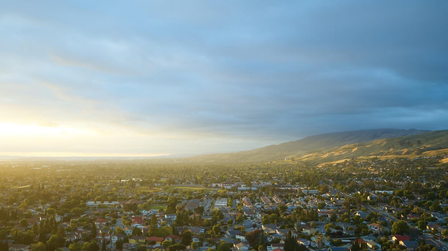 1333 Terra Vista Milpitas, CA 95035 - Photo 7 of 14 an aerial view of houses covered in trees