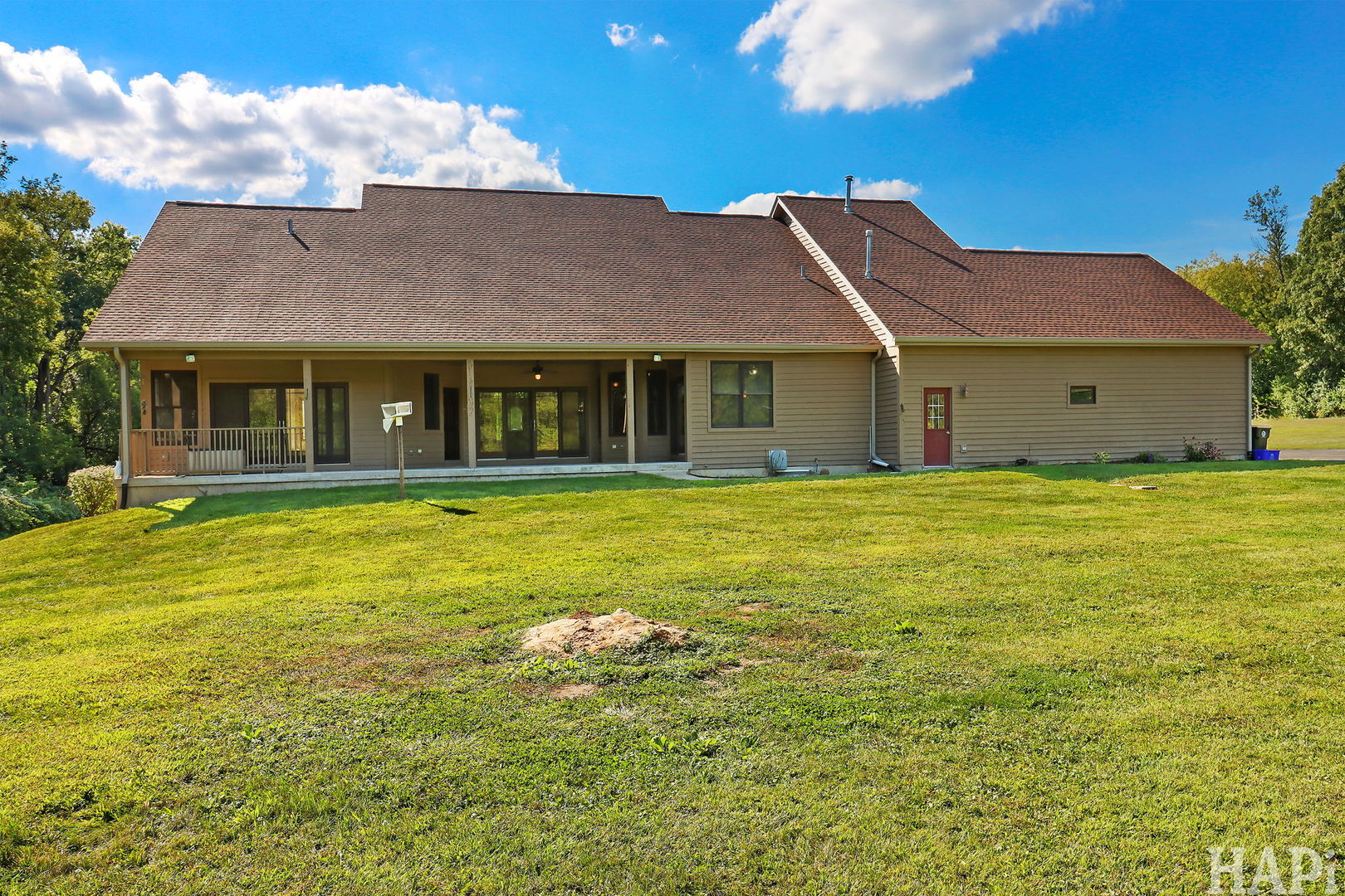 9014 Glacier Ridge Richmond, IL 60071 - Photo 44 of 48 a front view of a house with a yard