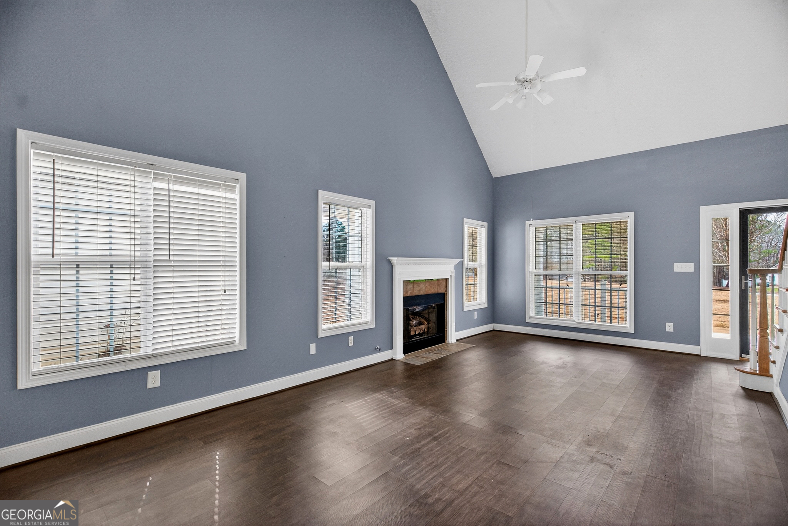 107 Waters Edge Drive LaGrange, GA 30240 - Photo 6 of 29 a view of an empty room with wooden floor and a window