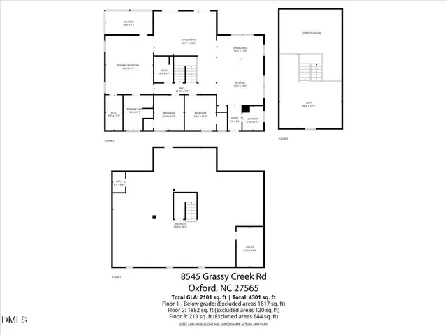 $419,900 | 8545 Grassy Creek Road, Oxford, NC 27565
