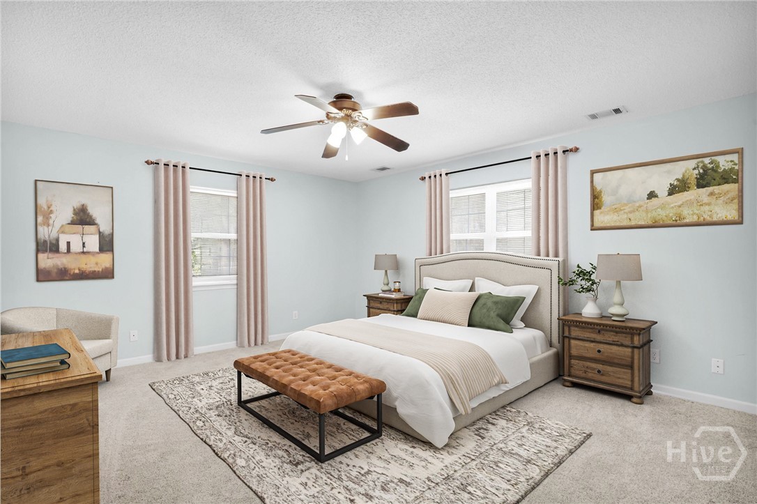 548 Sand Hill Road Brooklet, GA 30415 - Photo 29 of 44 Virtually staged Guest Room