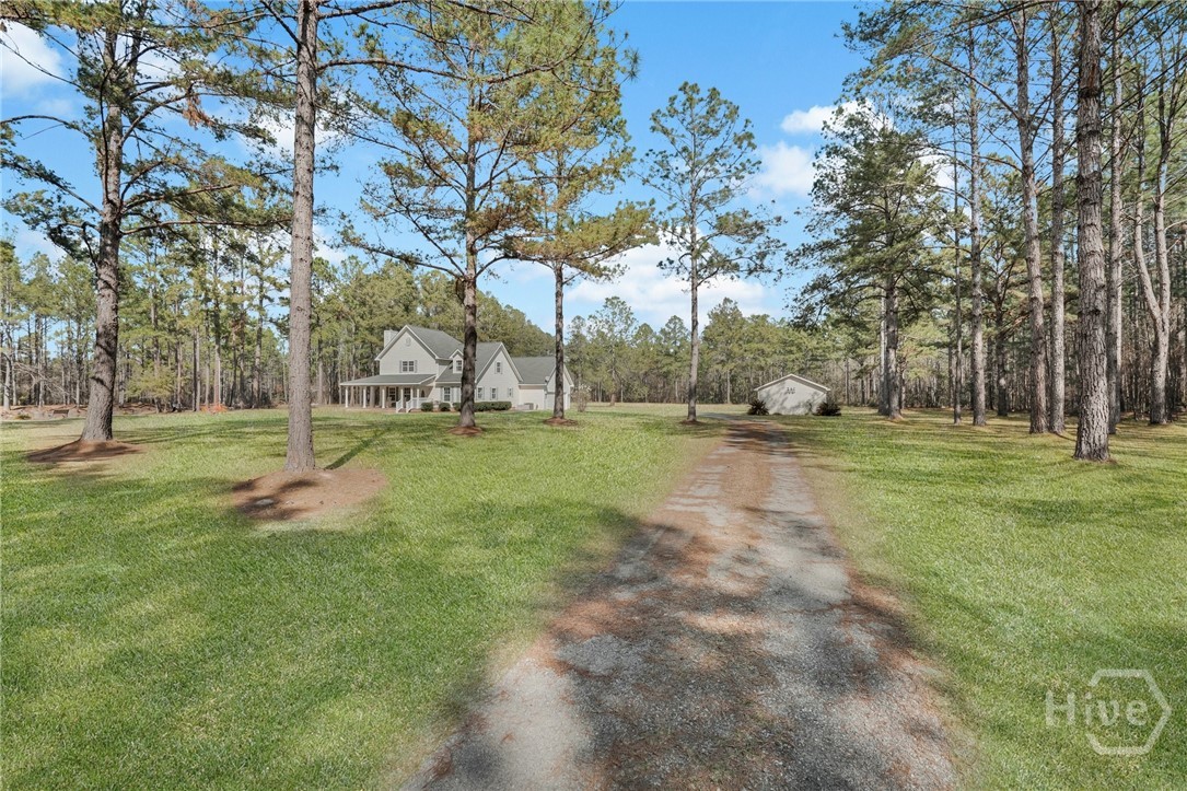 548 Sand Hill Road Brooklet, GA 30415 - Photo 43 of 44 Private drive