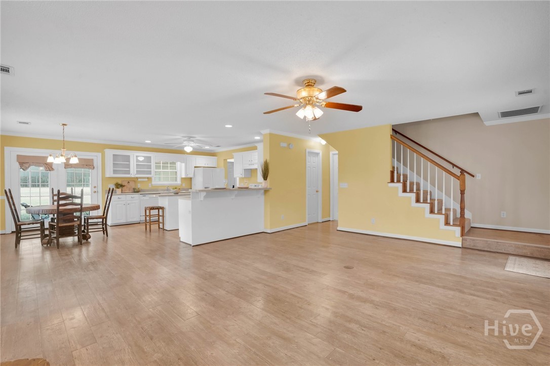 548 Sand Hill Road Brooklet, GA 30415 - Photo 44 of 44 Open Floor Plan- Perfect for Entertaining