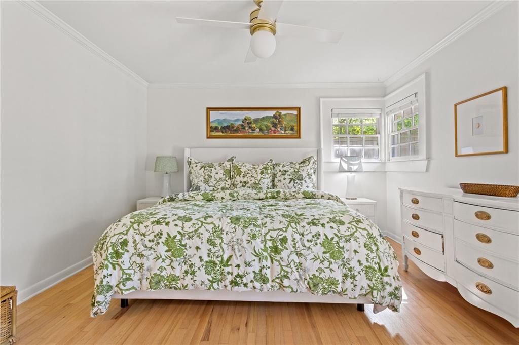 3371 King Springs Road Southeast Smyrna, GA 30080 - Photo 22 of 48 a bedroom with a bed and a window