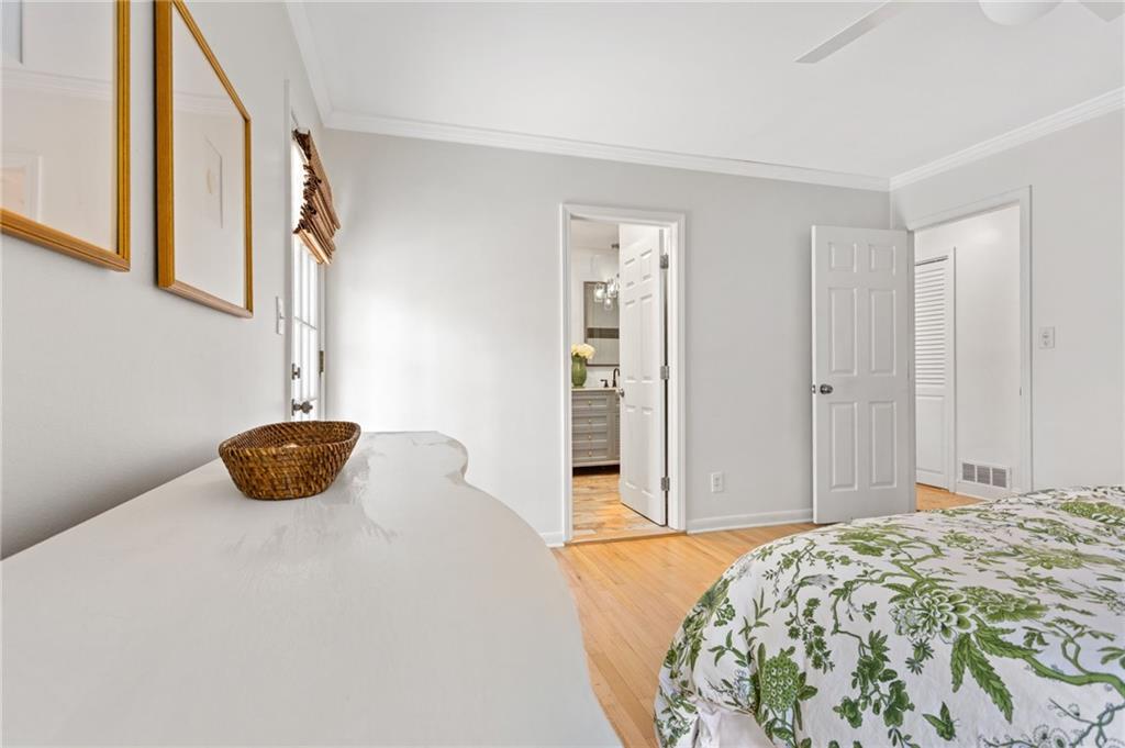 3371 King Springs Road Southeast Smyrna, GA 30080 - Photo 24 of 48 a bedroom with a bed and a window