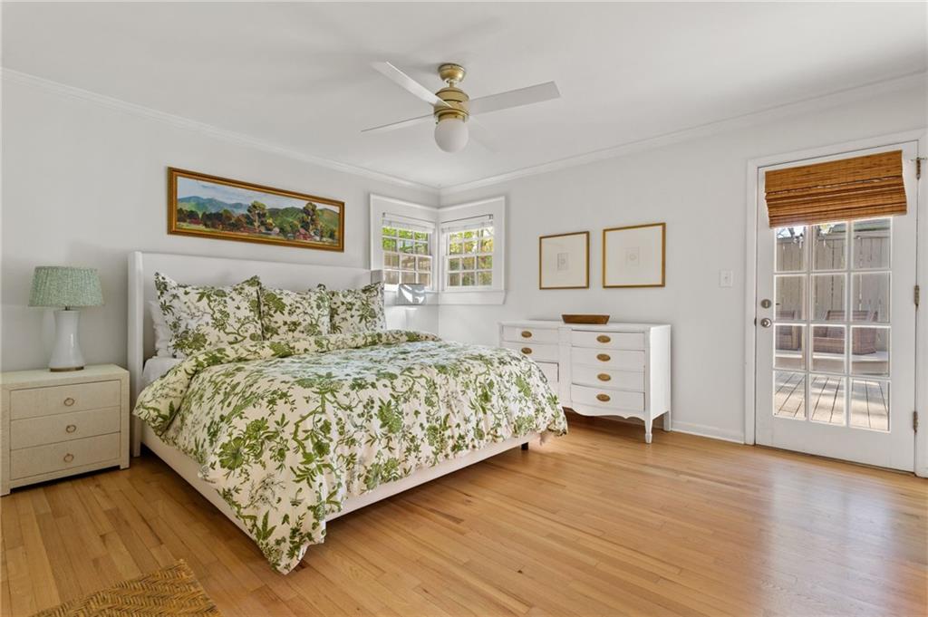 3371 King Springs Road Southeast Smyrna, GA 30080 - Photo 4 of 48 a bedroom with a large bed and a window