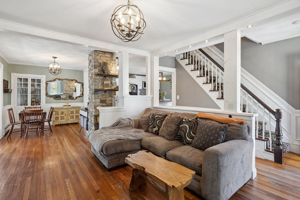 46 Appleton Street Saugus, MA 01906 - Photo 18 of 42 a living room with furniture and wooden floor
