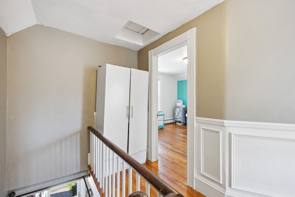 46 Appleton Street Saugus, MA 01906 - Photo 32 of 42 a view of a hallway with a hallway