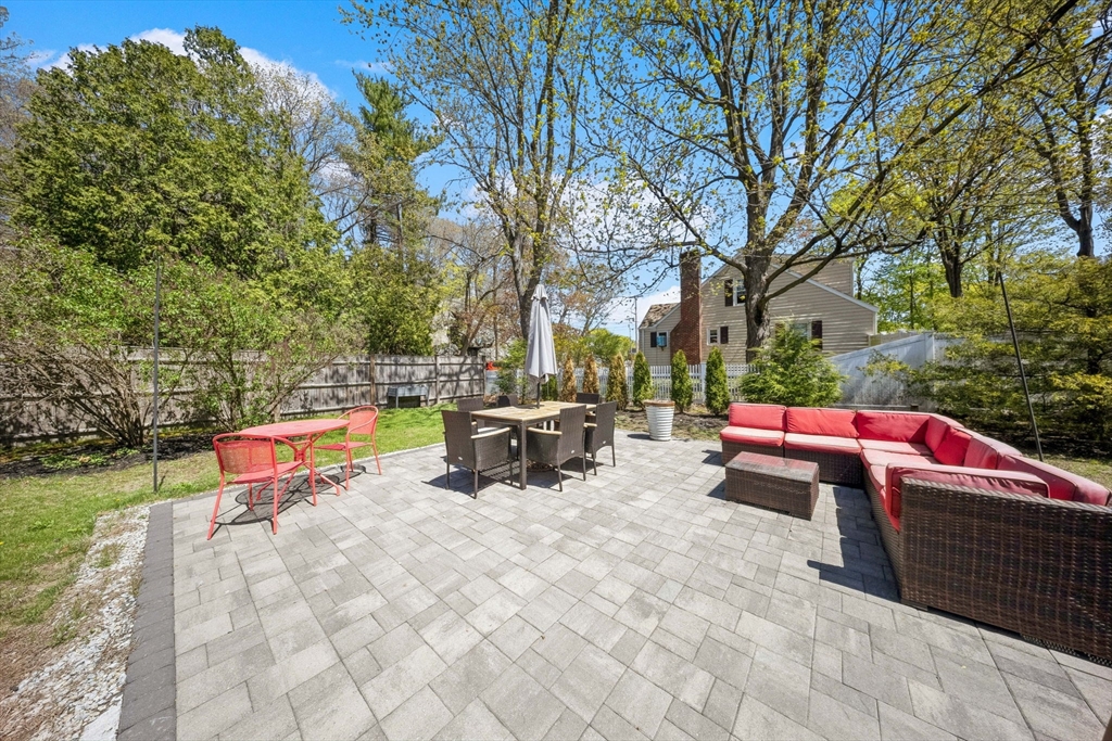 46 Appleton Street Saugus, MA 01906 - Photo 7 of 42 a park view with a bench and trees