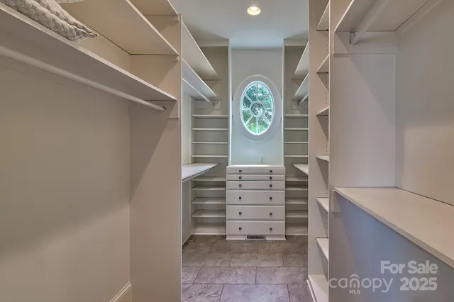 a view of a hallway with entryway