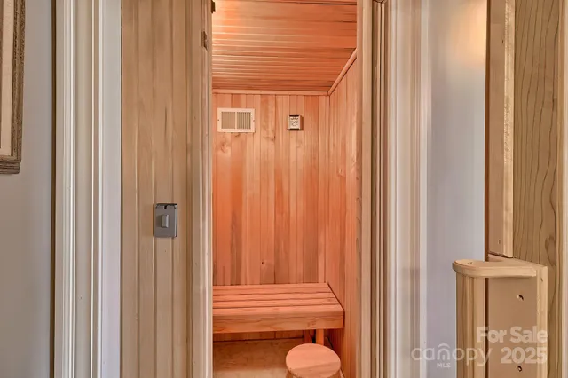 a kitchen with cabinets and window