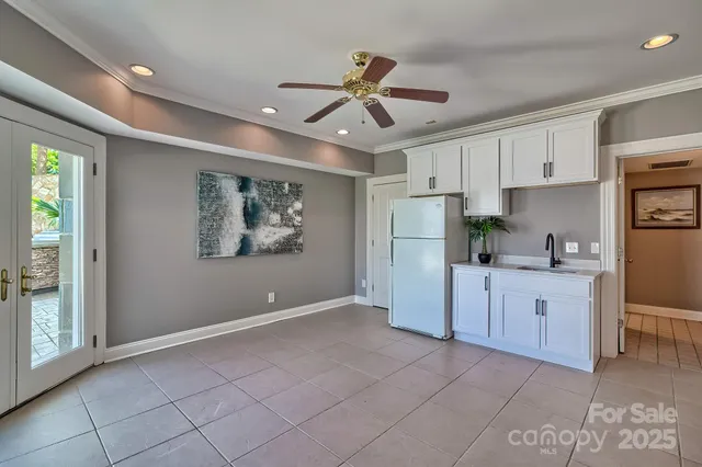 a view of outdoor space with plants