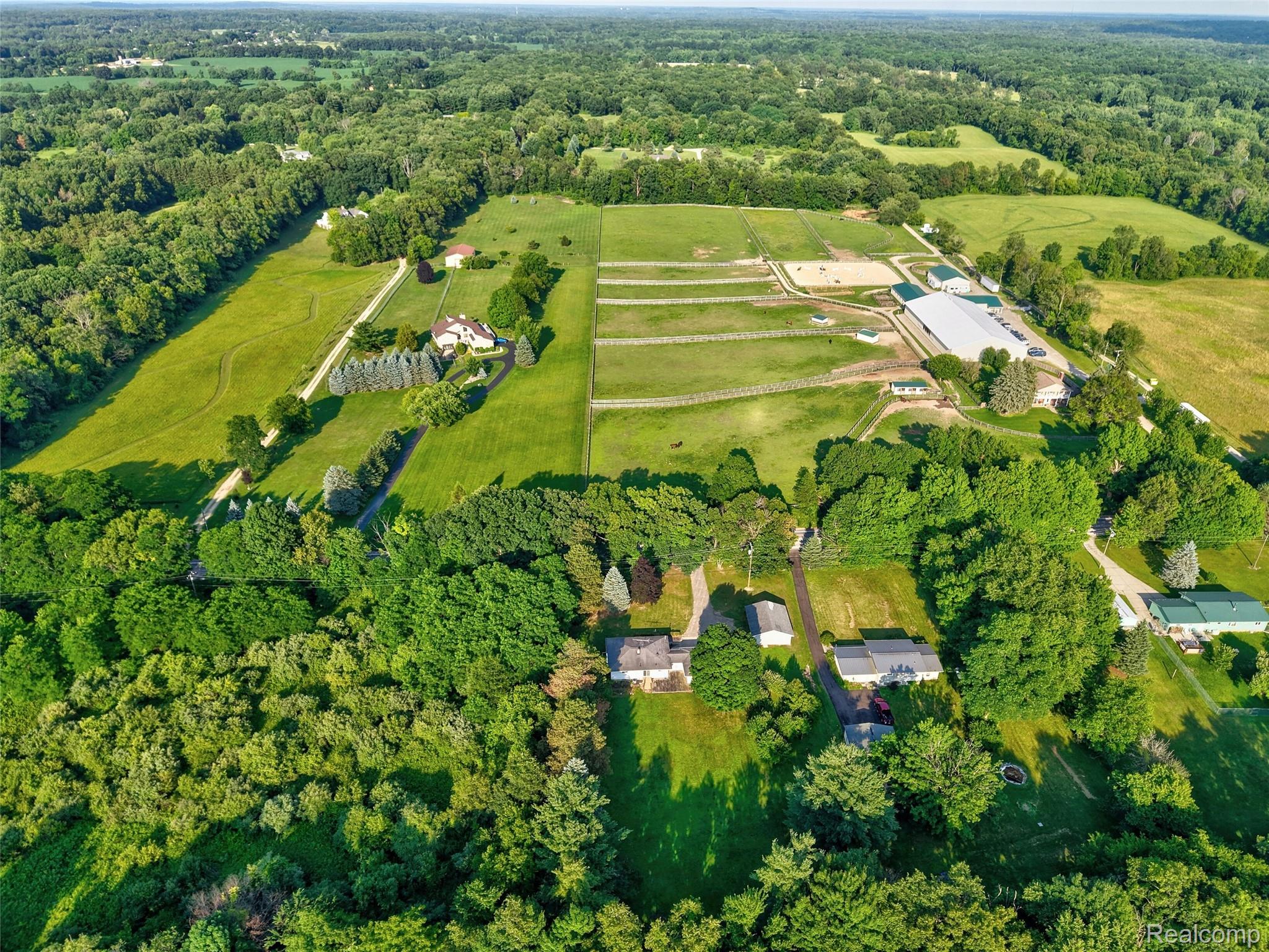 1715 North Oxford Road Oxford, MI 48371 - Photo 26 of 29 Aerial view
