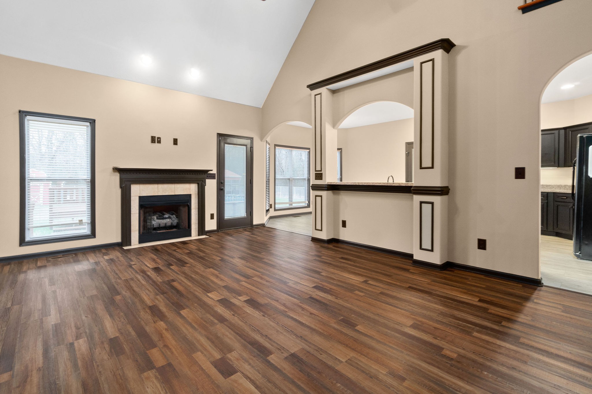 721 Needmore Road Clarksville, TN 37040 - Photo 6 of 40 a view of a livingroom with wooden floor