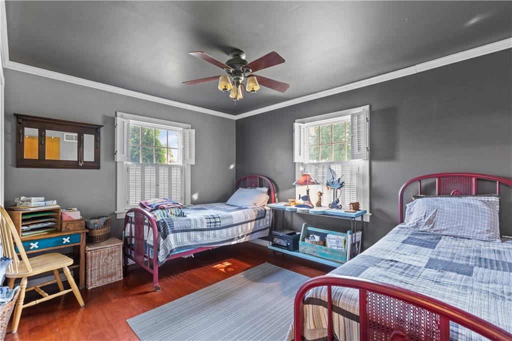 2172 Mercer Road New Brighton, PA 15066 - Photo 25 of 35 a bedroom with furniture and a wooden floor