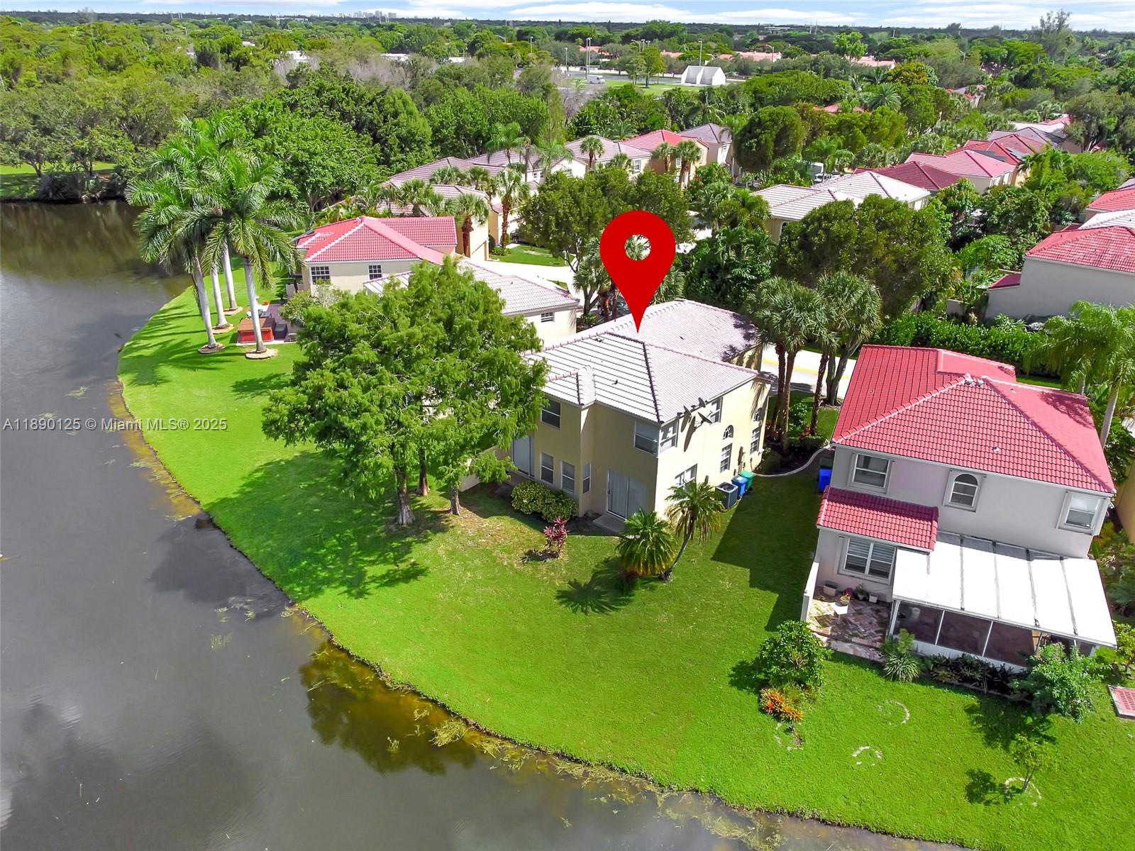 8713 Northwest 6th Court, Unit 8713 Coral Springs, FL 33071 - Photo 2 of 38 an aerial view of a house