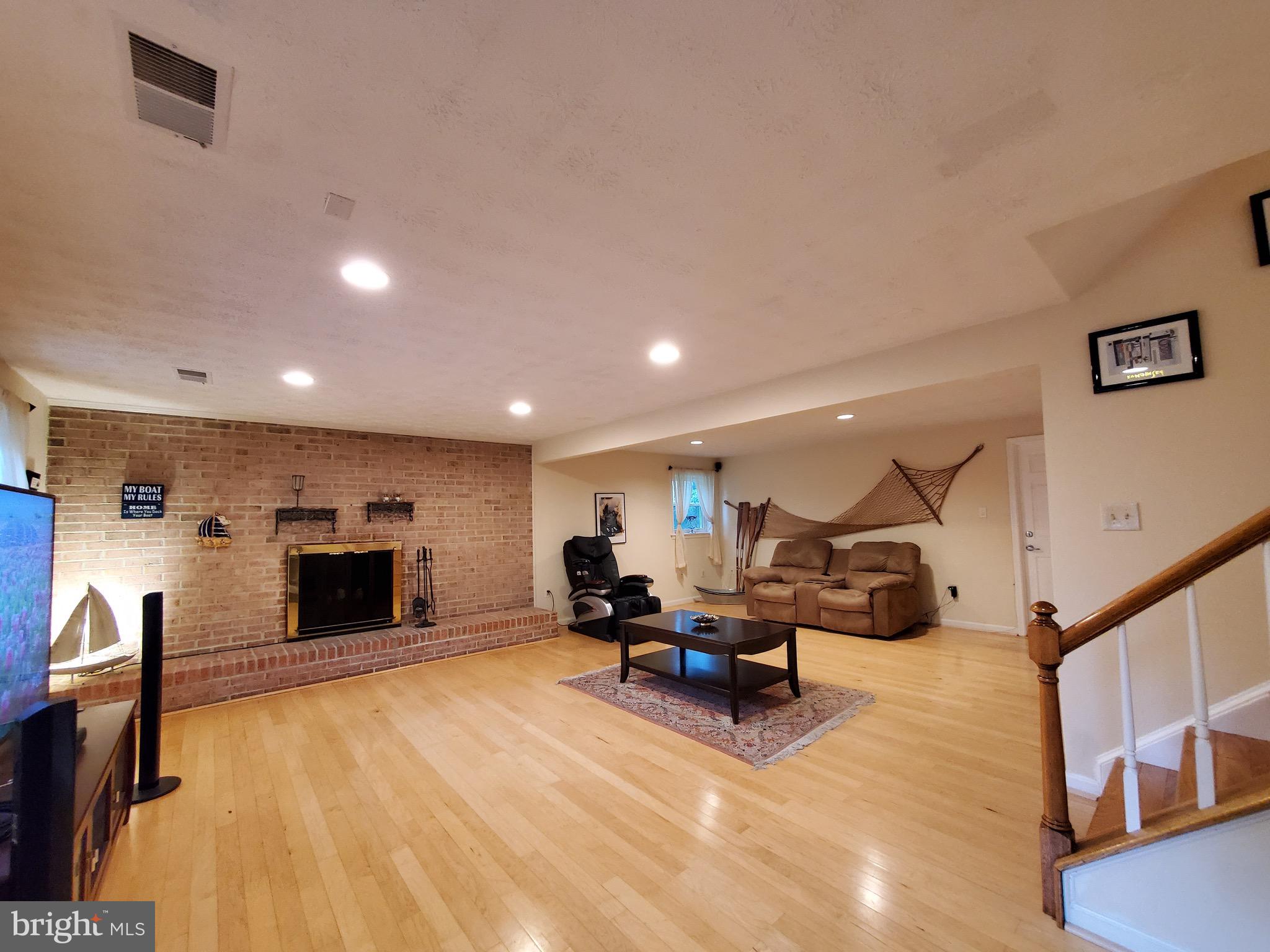 2844 Cairncross Terrace Silver Spring, MD 20906 - Photo 22 of 47 Lower level Family Room with Fireplace